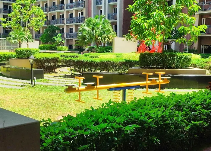 Ws906 Near Moa, Free Pool Access Apartment Manila