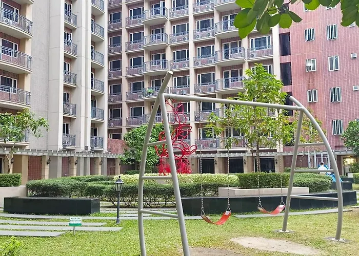 Ws906 Near Moa, Free Pool Access Apartment Manila