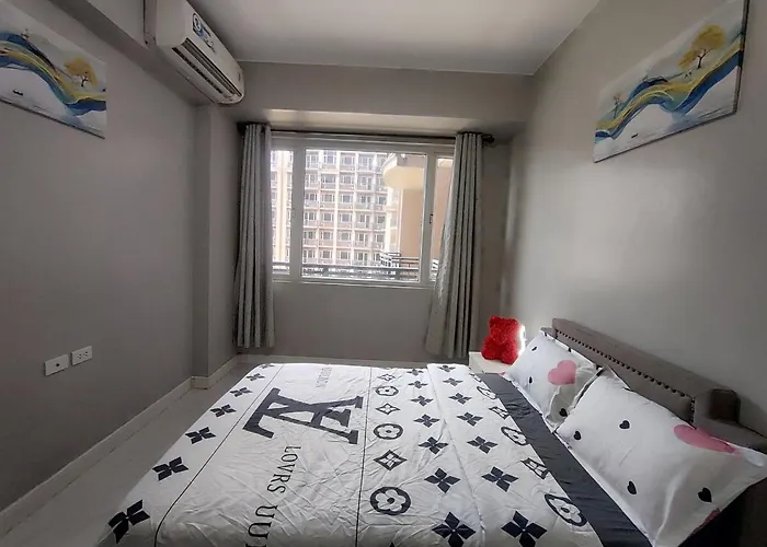 Ws906 Near Moa, Free Pool Access Apartment Manila