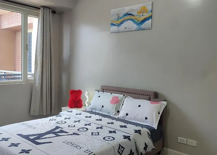 Ws906 Near Moa, Free Pool Access Apartment Manila